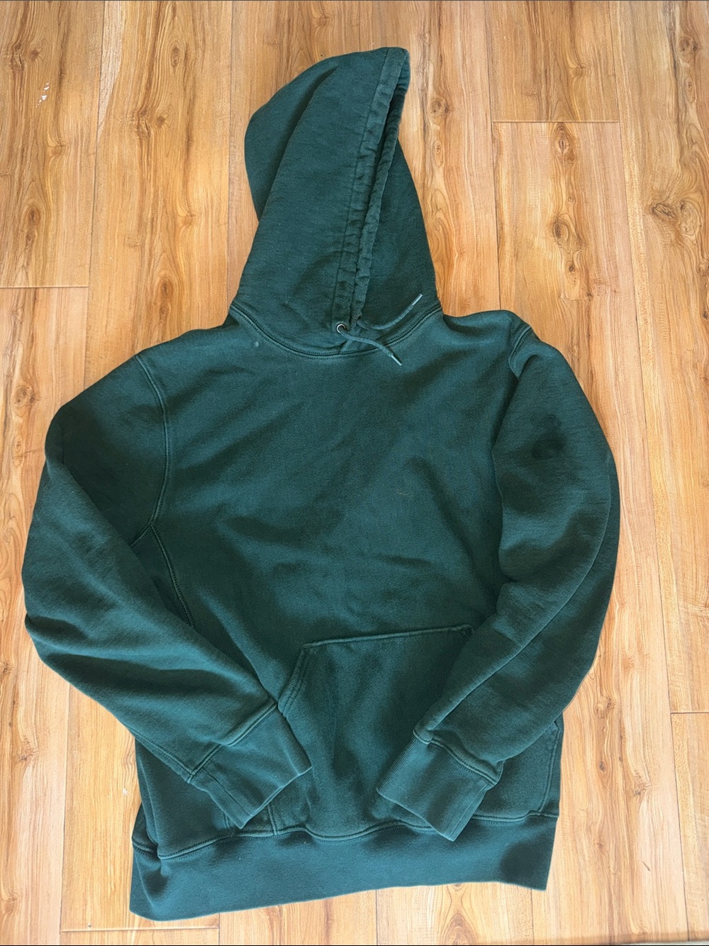 J. Crew Dark Green Pullover Hoodie